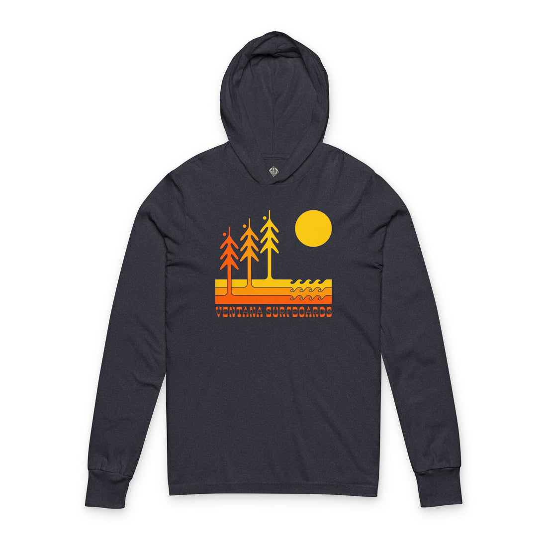 Ventana Circa 78 Unisex - Cotton Long Sleeve Hooded T-Shirt