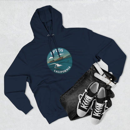 Aptos California Classic Unisex - Pull-Over Cotton Blend Fleece Hoodie