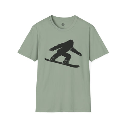 Ventana Shreddy Yeti Snowboard Unisex - U.S. Cotton T-Shirt
