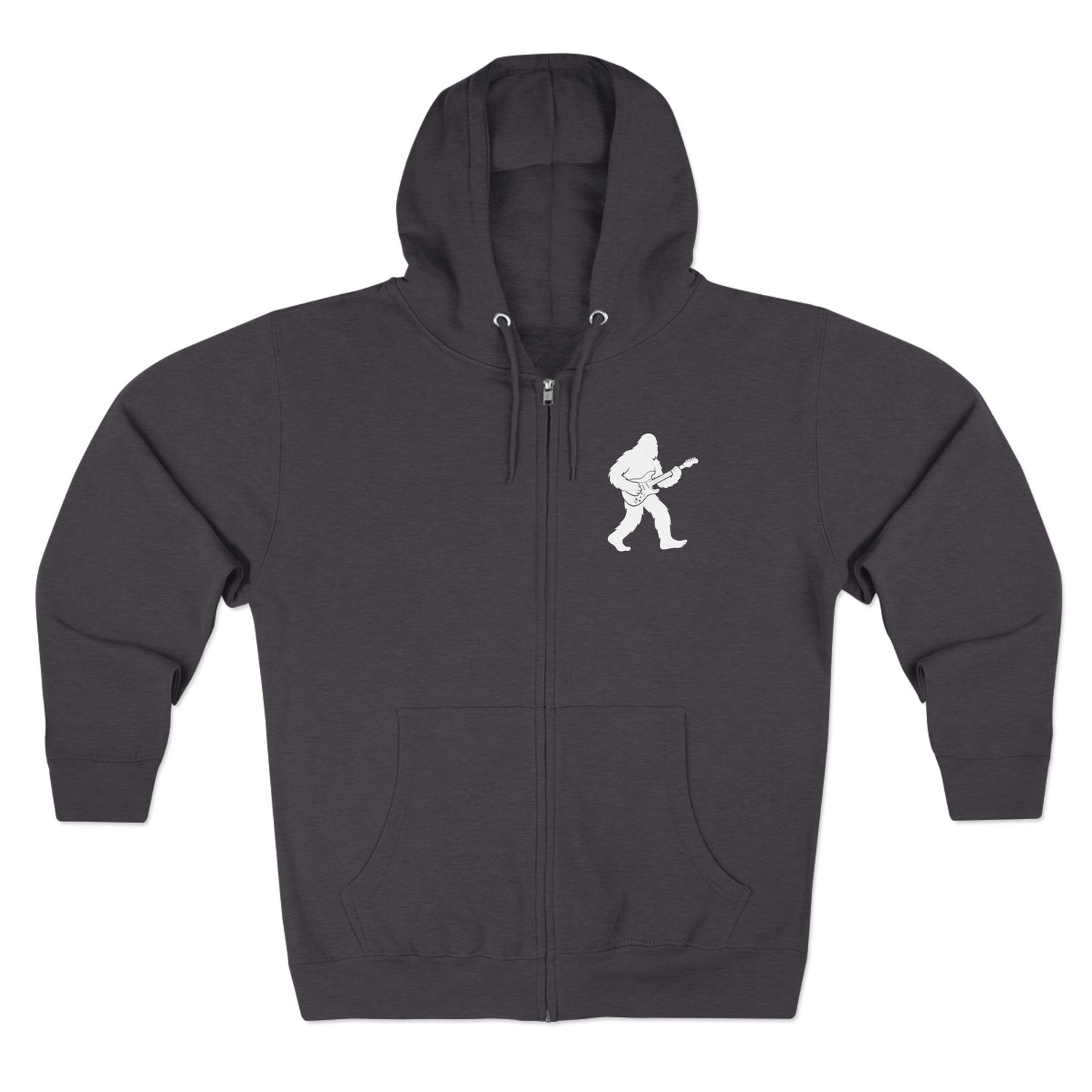 Ventana Jamsquatch Unisex - Zip Cotton Blend Fleece Hoodie