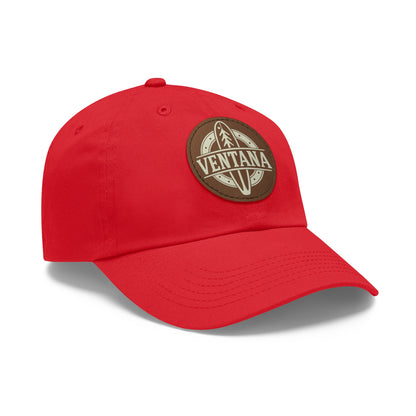 Ventana Treefish Logo Vegan Leather Patch Hat