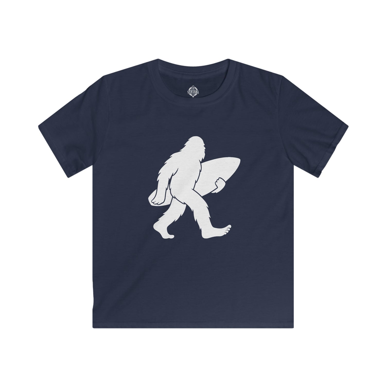 Ventana Surfsquatch Kids - Soft Style U.S. Cotton T-Shirt