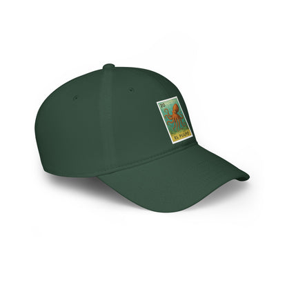 Octopus Lotería Unisex - 100% Cotton Baseball Cap (El Pulpo)