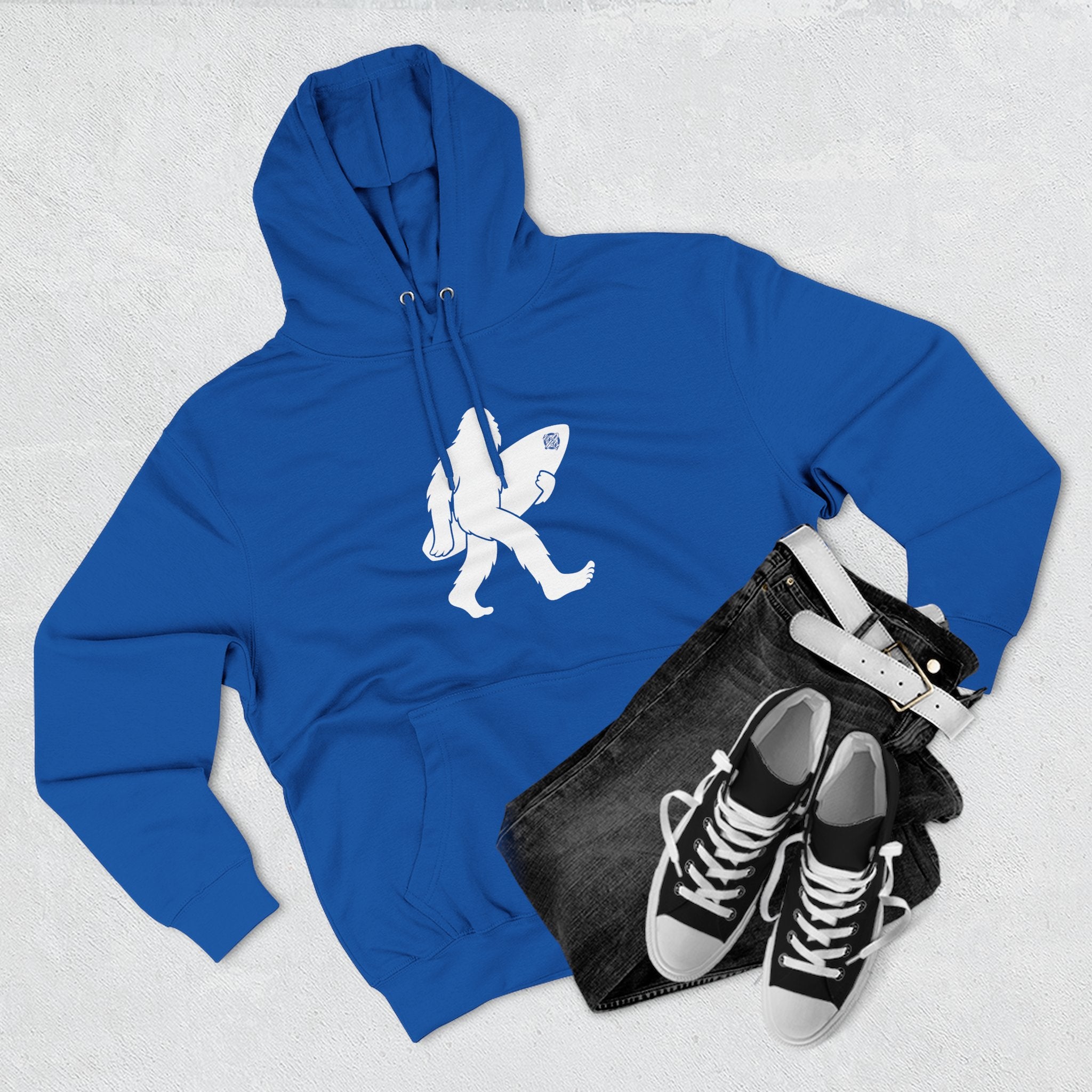 Ventana Surfsquatch Unisex - Pull-Over Cotton Blend Fleece Hoodie