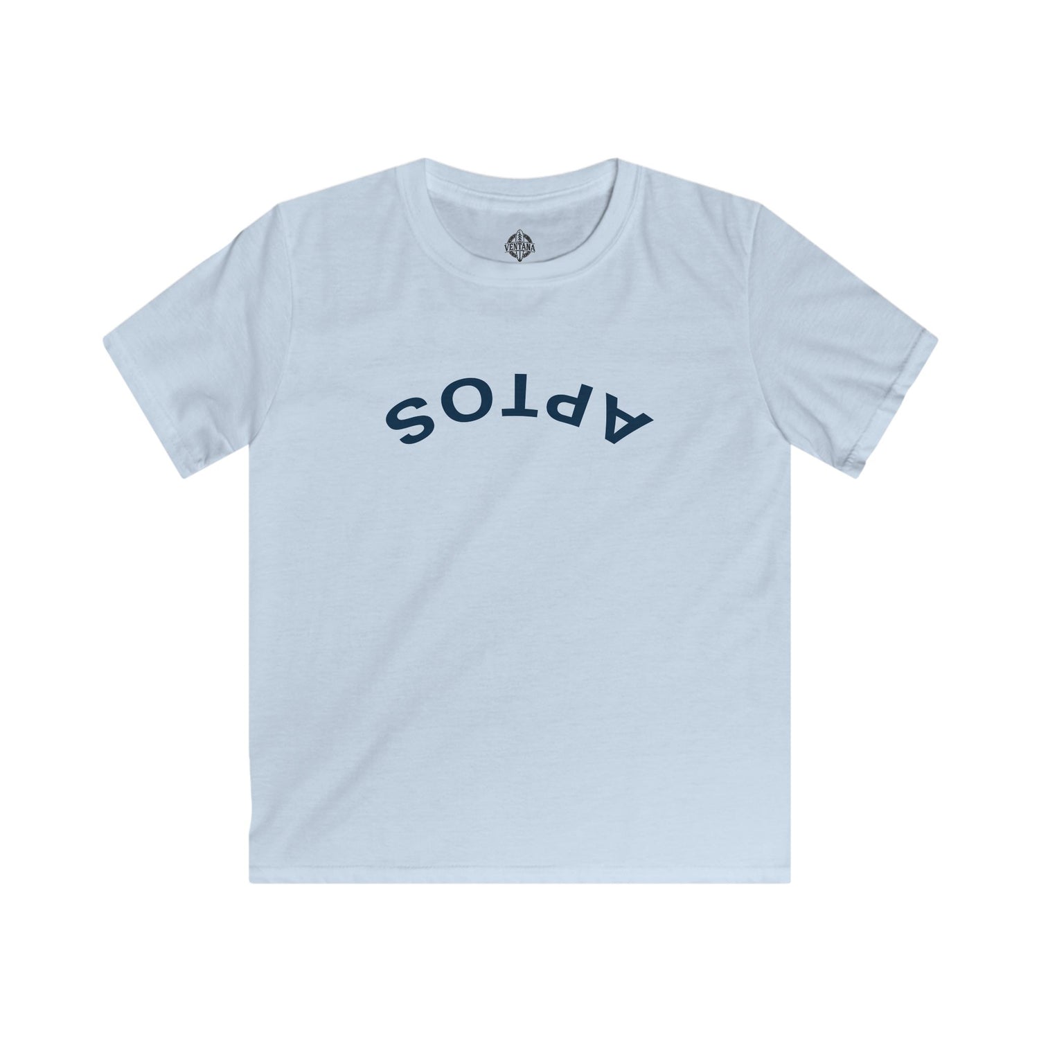 Aptos California Upside Down Kids - Soft Style U.S. Cotton T-Shirt