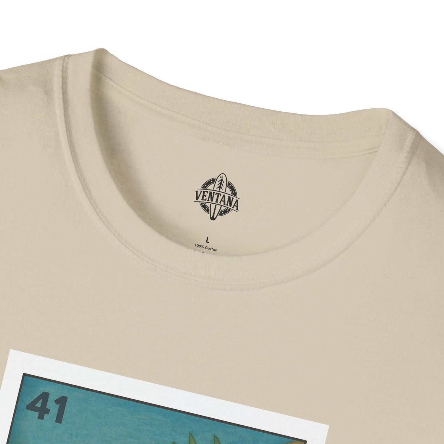 Crab Lotería Unisex - Soft Style U.S. Cotton T-Shirt (El Cangrejo)