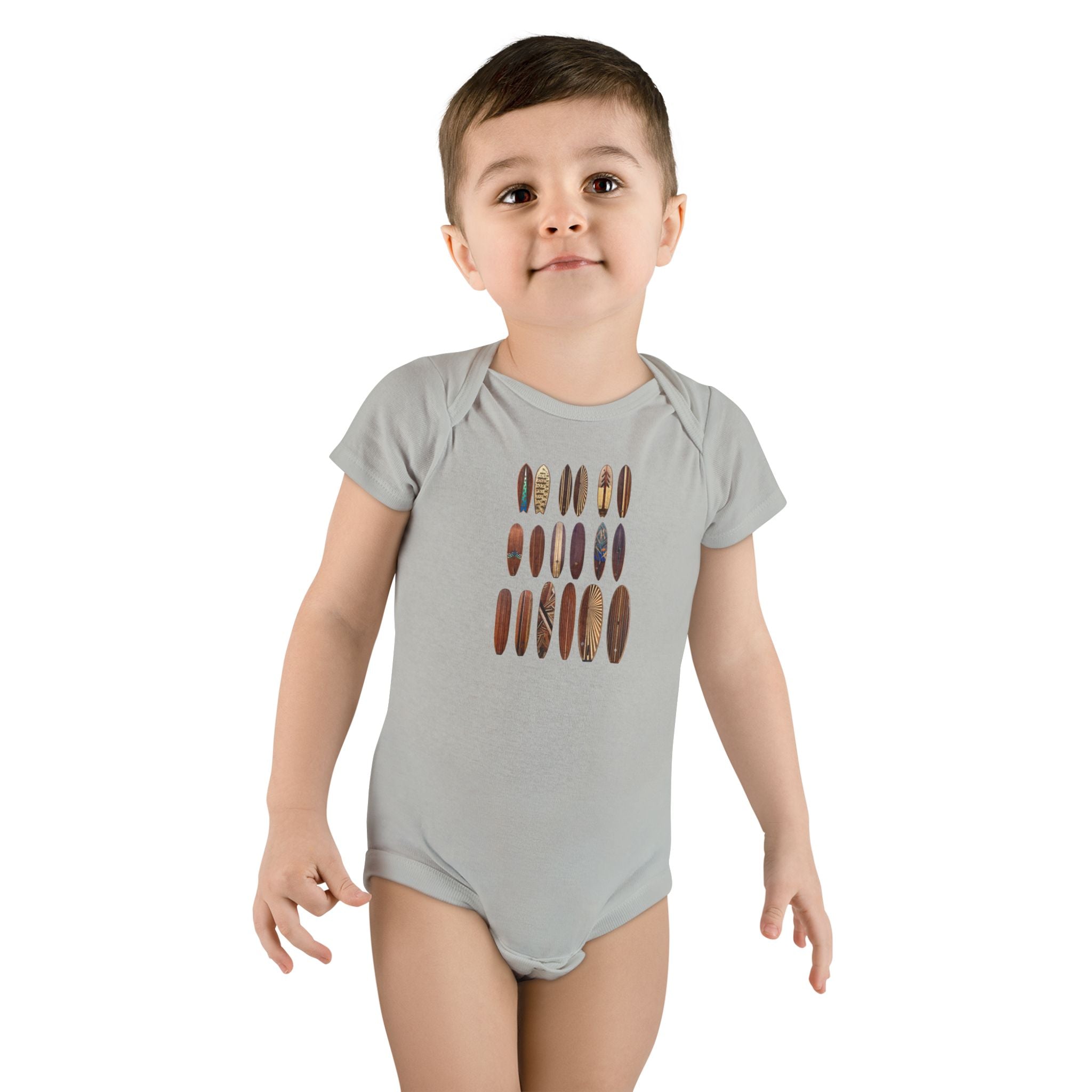 Ventana Wooden Surfboards - Baby Short Sleeve 100% Cotton Onesie