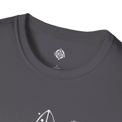 Ventana Monterey Bay by Thiago Bianchini Unisex - Soft Style U.S. Cotton T-Shirt