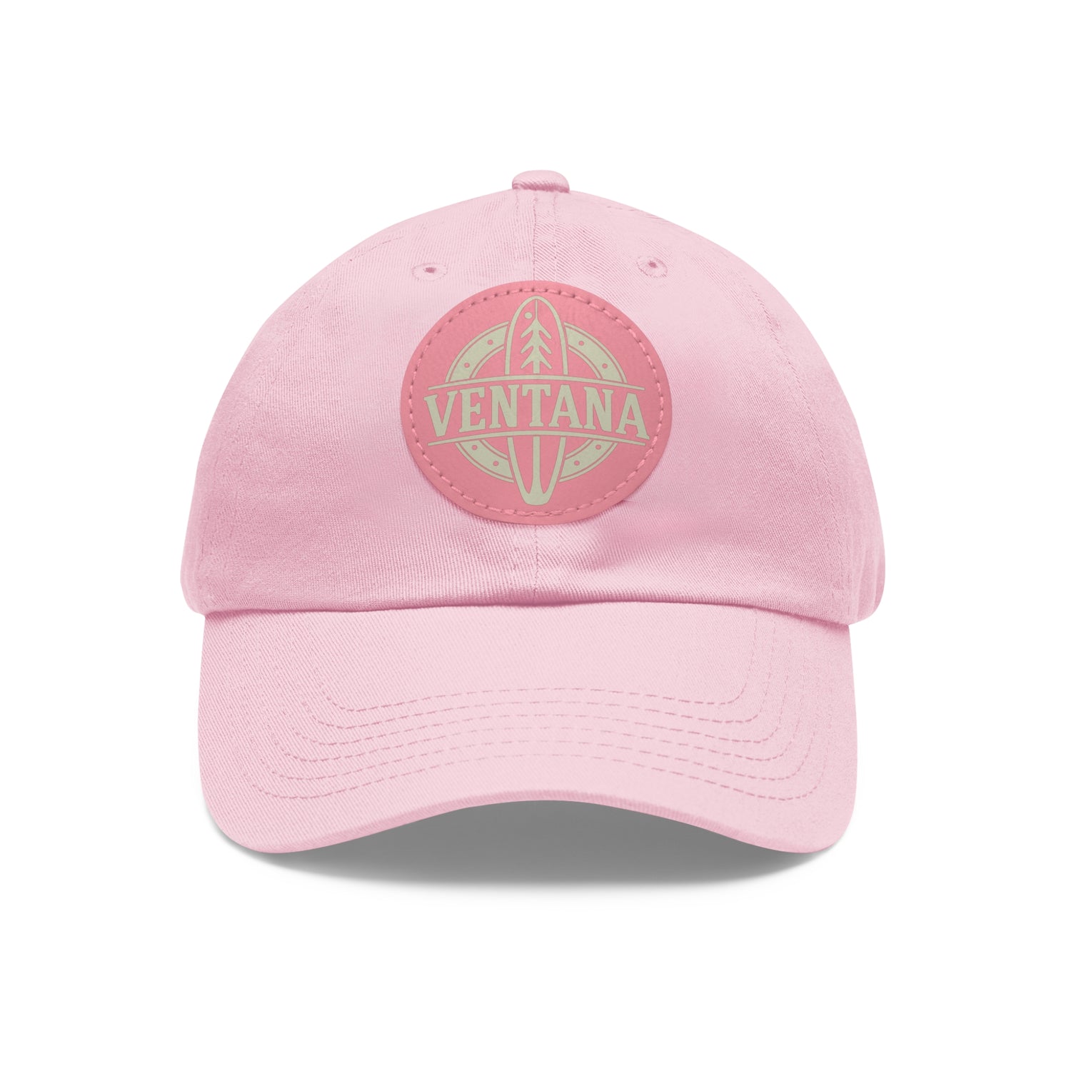 Ventana Treefish Logo Vegan Leather Patch Hat