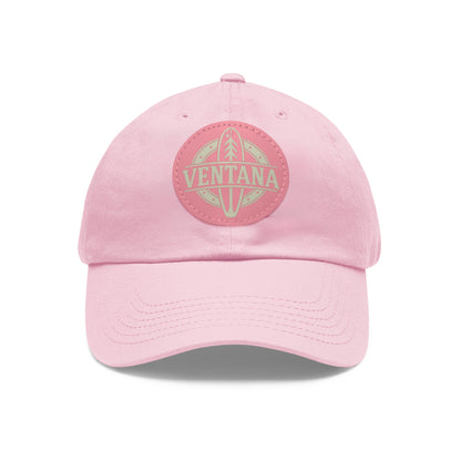 Ventana Treefish Logo Vegan Leather Patch Hat