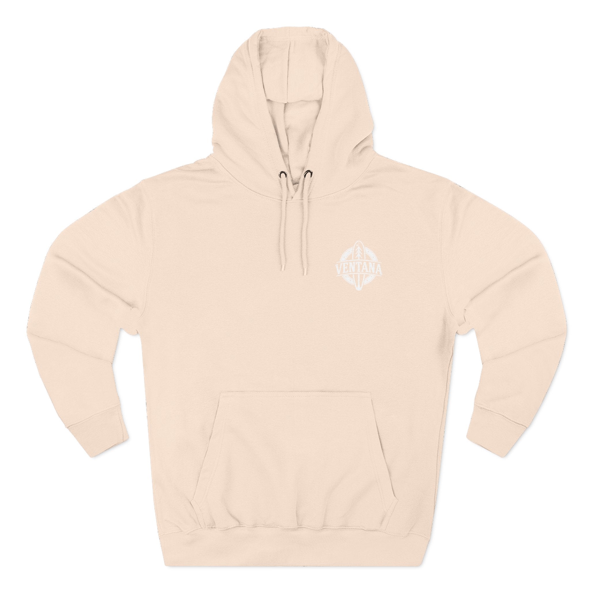 Ventana Surfsquatch by Thiago Bianchini Unisex - Pull-Over Cotton Blend Fleece Hoodie