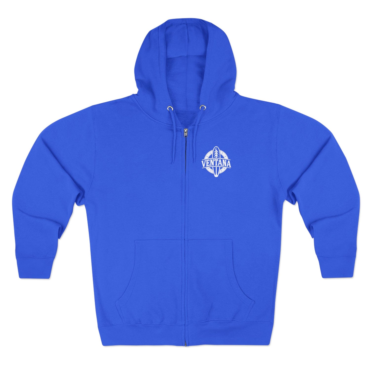 Ventana Marine Life by Lili Arnold Unisex - Zip Cotton Blend Fleece Hoodie