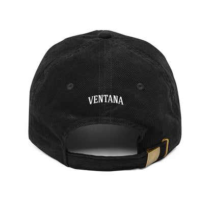 Aptos California Upside Down Embroidered Corduroy Cap - 100% Cotton