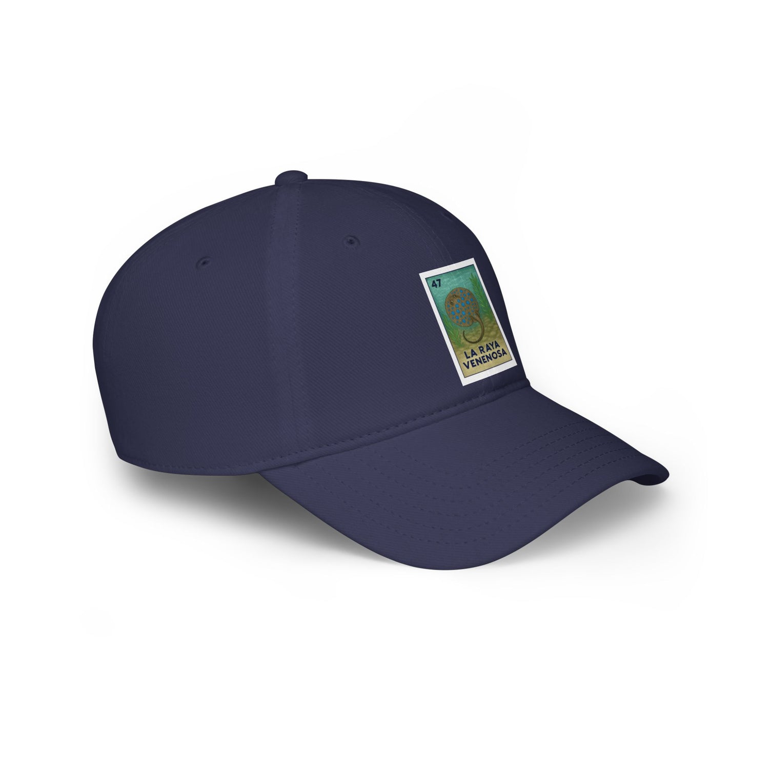 Stingray Lotería Unisex - 100% Cotton Baseball Cap (La Raya Venenosa)