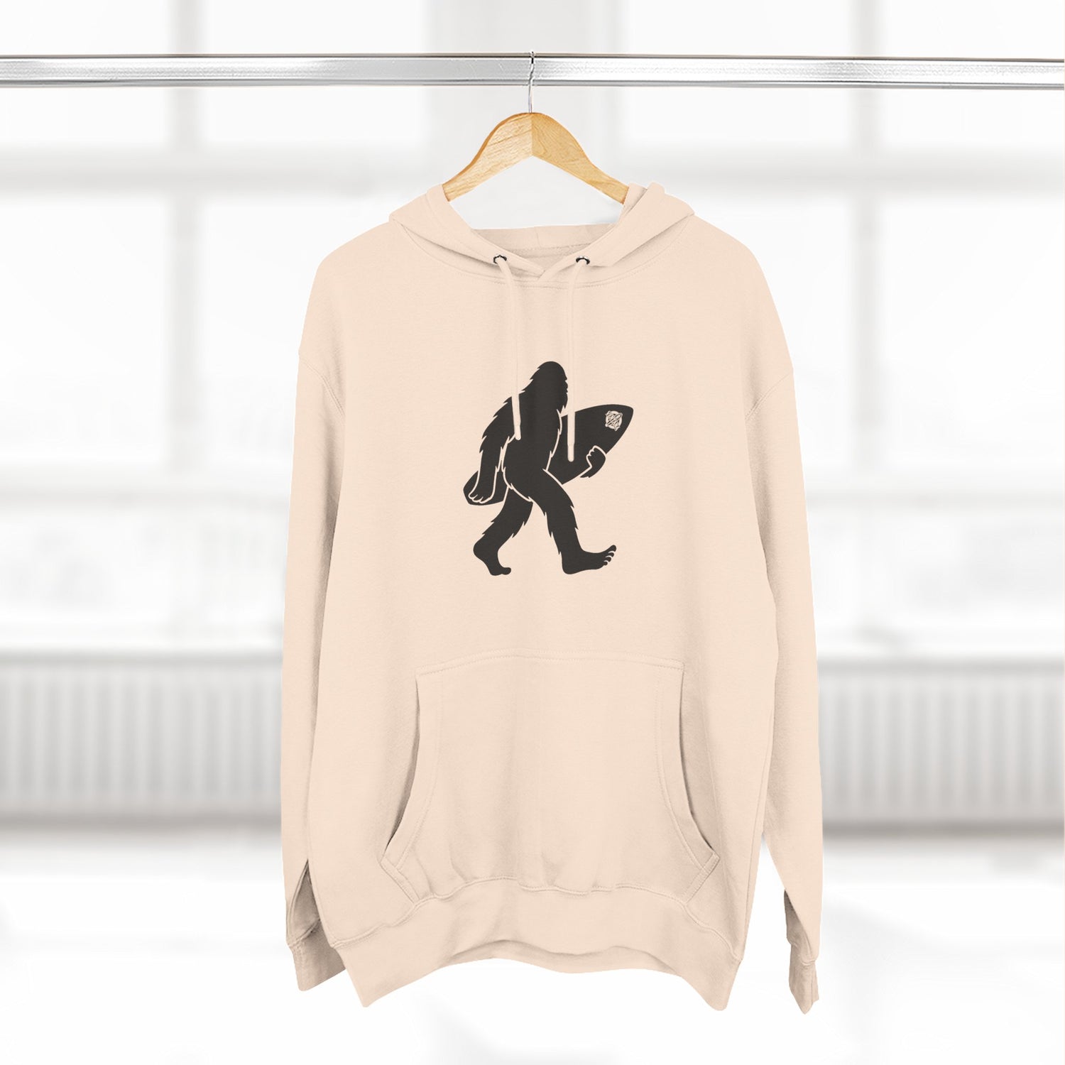 Ventana Surfsquatch Unisex - Pull-Over Cotton Blend Fleece Hoodie