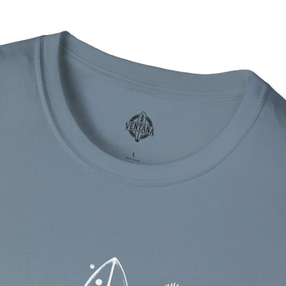 Ventana Monterey Bay by Thiago Bianchini Unisex - Soft Style U.S. Cotton T-Shirt
