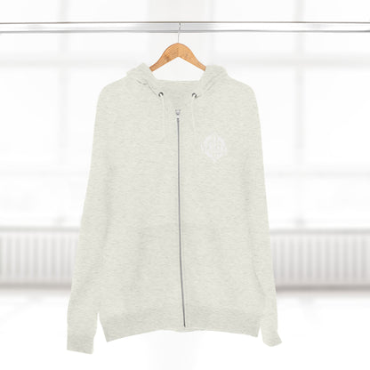 Ventana Treefish Logo Unisex - Zip Cotton Blend Fleece Hoodie
