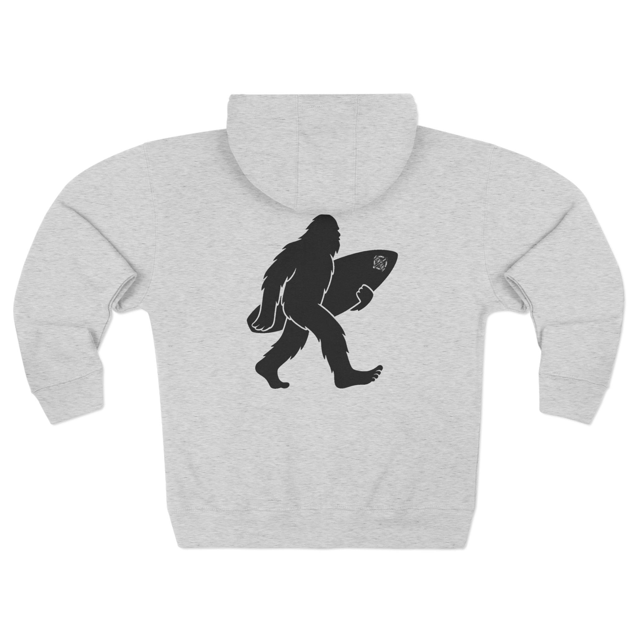 Ventana Surfsquatch Unisex - Zip Cotton Blend Fleece Hoodie