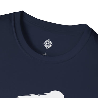 Ventana Shreddy Yeti Snowboard Unisex - U.S. Cotton T-Shirt