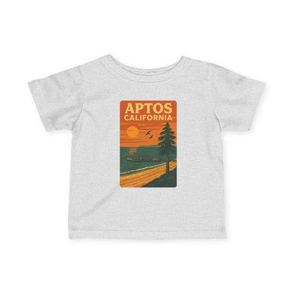 Aptos California Sunset - Infant 100% Cotton T-Shirt