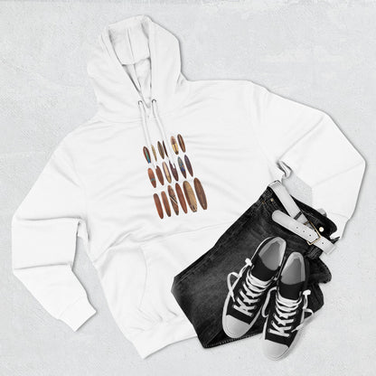 Ventana Wooden Surfboards Unisex - Pull-Over Cotton Blend Fleece Hoodie