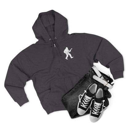 Ventana Jamsquatch Unisex - Zip Cotton Blend Fleece Hoodie