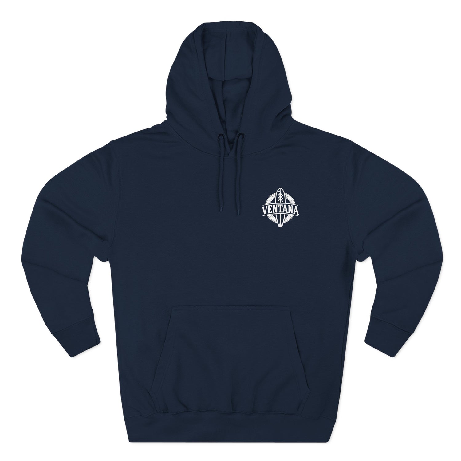 Ventana Surfsquatch by Thiago Bianchini Unisex - Pull-Over Cotton Blend Fleece Hoodie