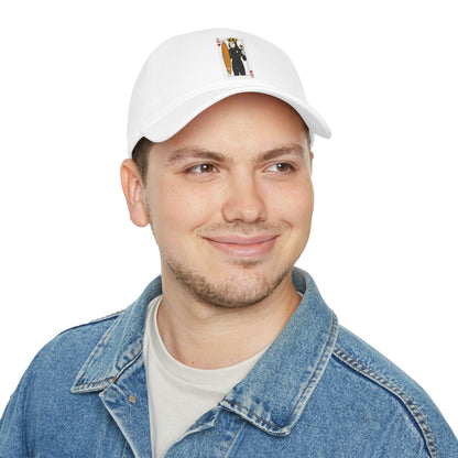 Queen of Hearts Surfer - 100% Cotton Baseball Cap