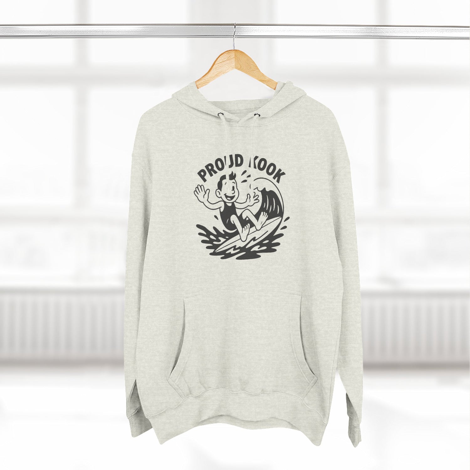 Proud Kook Unisex - Pull-Over Cotton Blend Fleece Hoodie