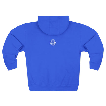 Kelp Forest Lotería Unisex - Zip Cotton Blend Fleece Hoodie (El Bosque de Algas)
