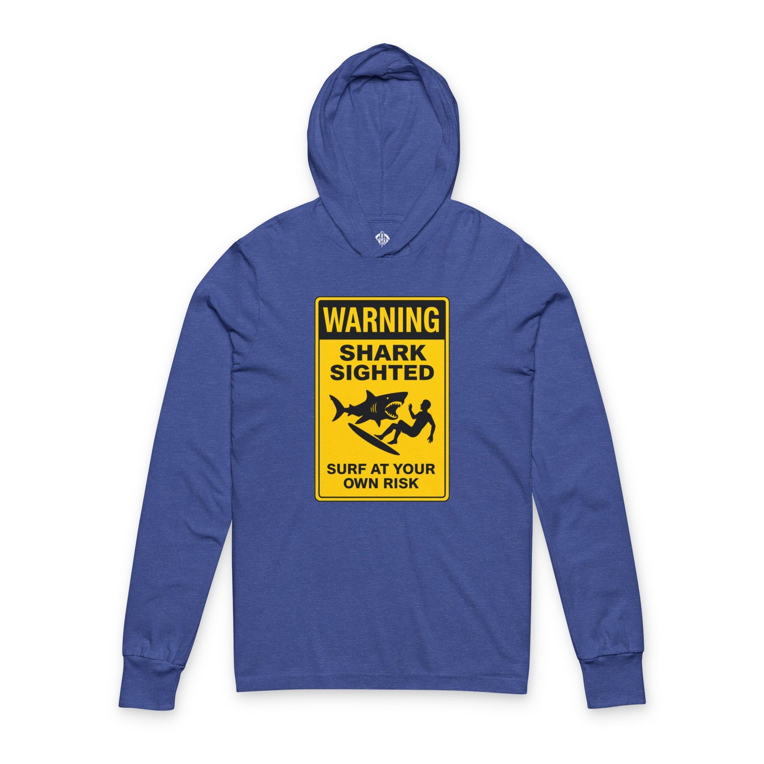 Shark Sighted Team Unisex - Cotton Long Sleeve Hooded T-Shirt