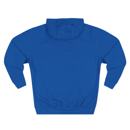 California Surfing Bear Flag Unisex - Pull-Over Cotton Blend Fleece Hoodie