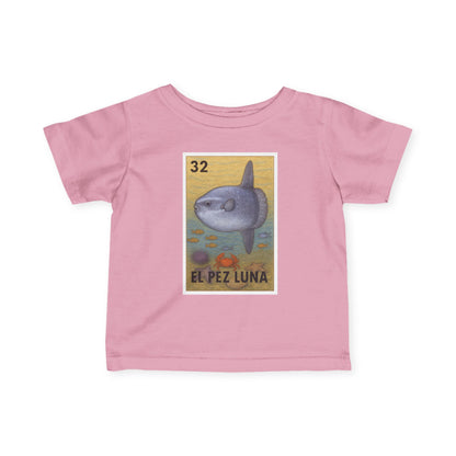 Sunfish Lotería - Infant 100% Cotton T-Shirt (El Pez Luna)