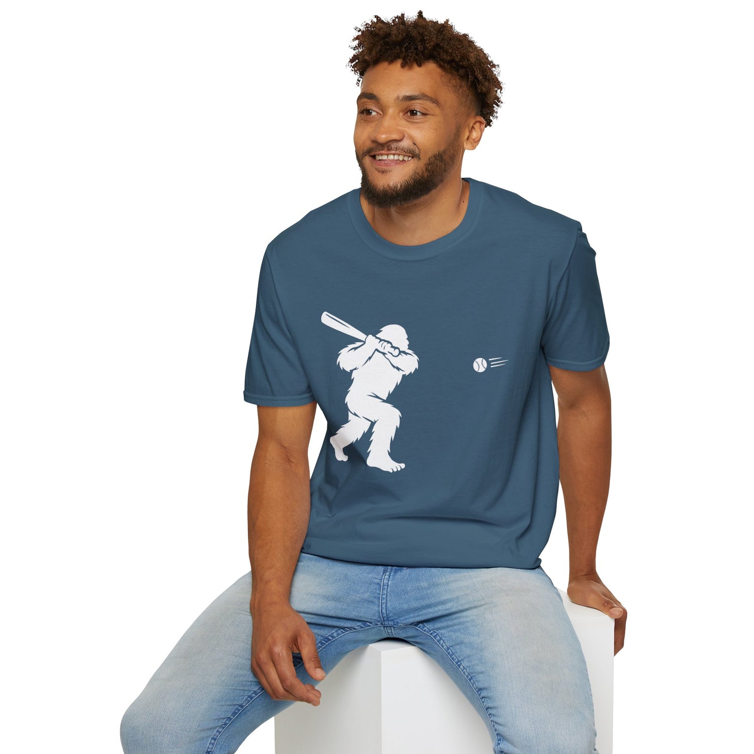 Ventana Sluggersquatch Unisex - U.S. Cotton T-Shirt